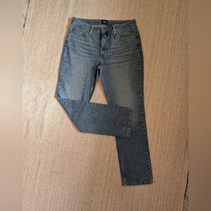 Lee Mid Ride Straight Leg Size 12 Jeans